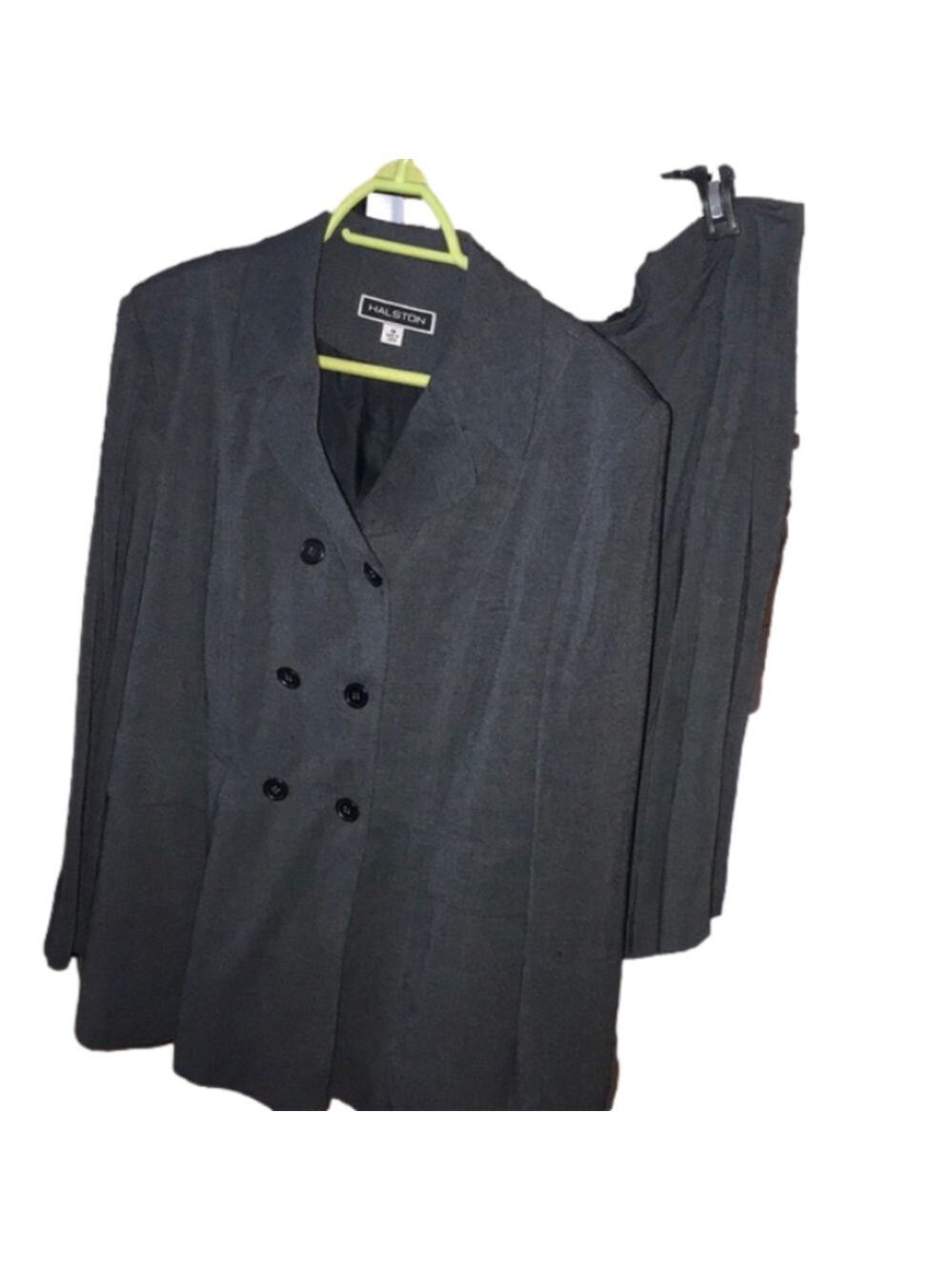 NWT rare vintage Halston double breasted suit